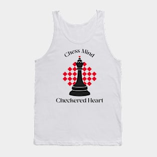 Chess Mind, Checkered Heart Chess Tank Top